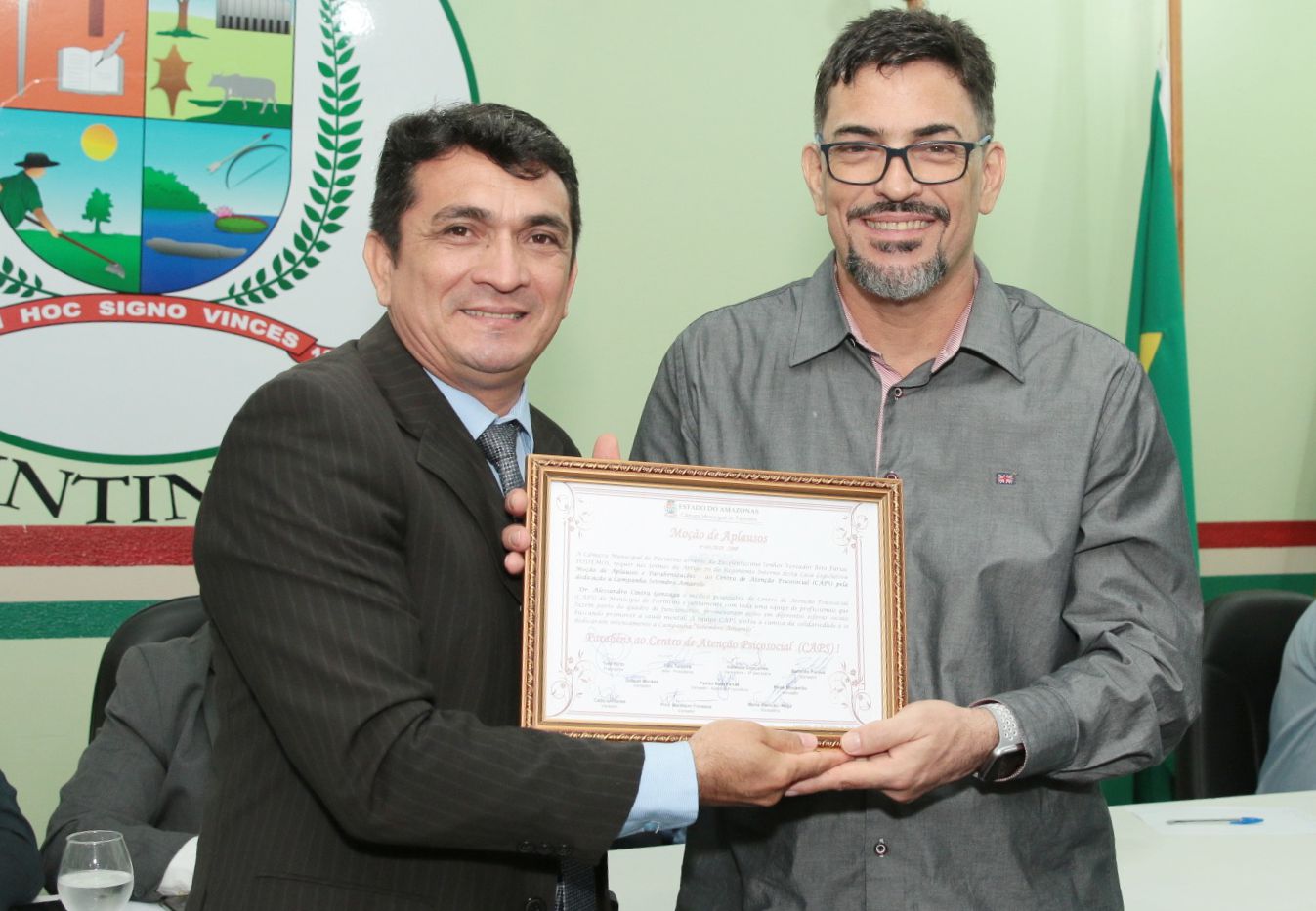 14 Anos do CAPS são homenageados em Sessão Especial na Câmara de Parintins 