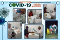 Agrovilas de Caburi e Mocambo recebem ação para testagem de Covid, a pedido do vereador Telo Pinto
