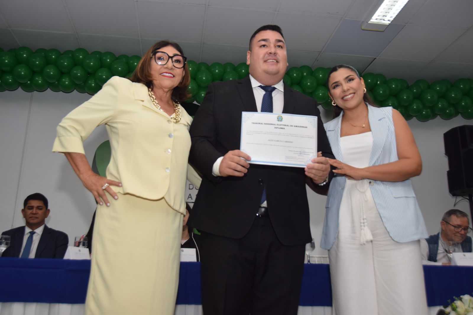 Alex Garcia é diplomado vereador reeleito para a 19ª Legislatura e reforça compromisso com Parintins
