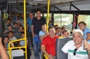 Cabo Linhares participa da entrega de dois ônibus escolares para Vila Amazônia 