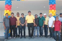 Cabo Linhares participa da inauguração de mais uma nova escola na zona Rural