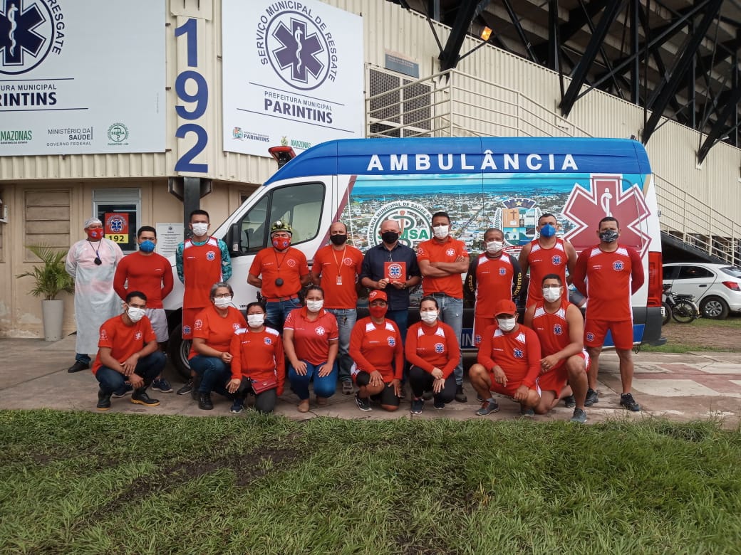Cabo Linhares recebe homenagem da Central de Resgate pelos relevantes serviços prestados
