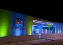 Câmara de Parintins ilumina prédio com as cores das Campanhas Abril Azul e Abril Verde Câmara de Parintins ilumina prédio com as cores das Campanhas Abril Azul e Abril Verde