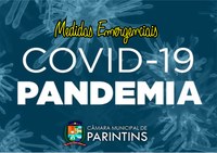 Coronavírus: Câmara de Parintins indica ao Executivo Municipal medidas emergenciais