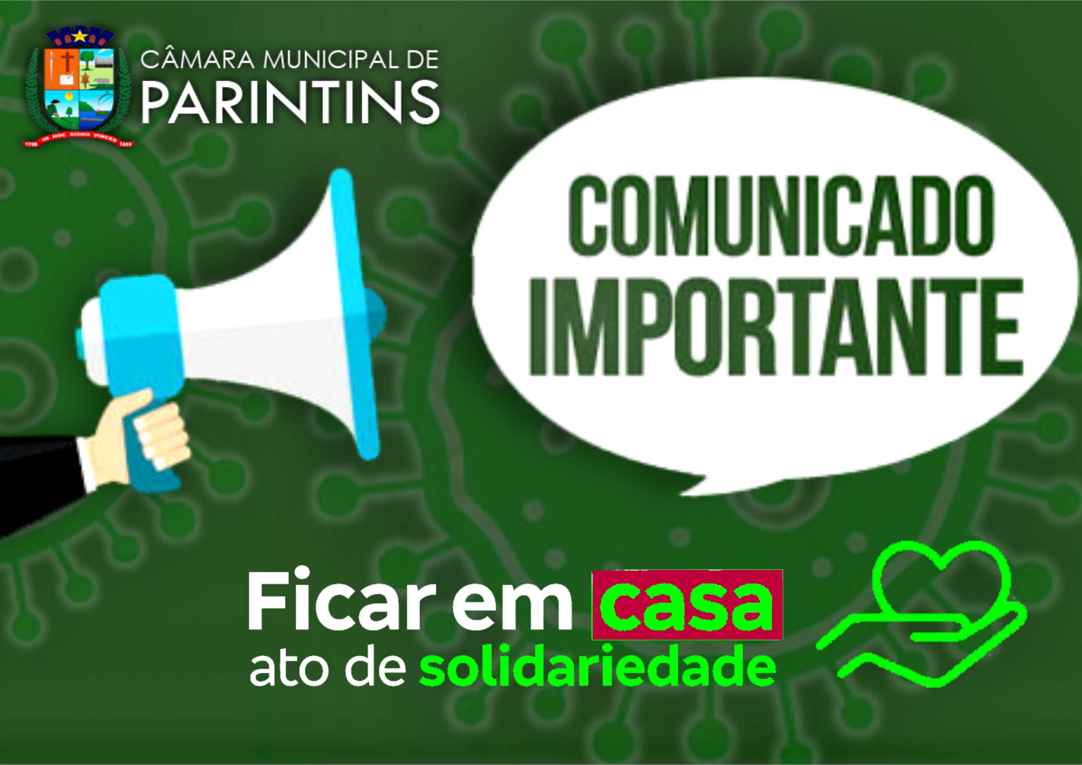 Coronavírus: Câmara de Parintins suspende atividades internas