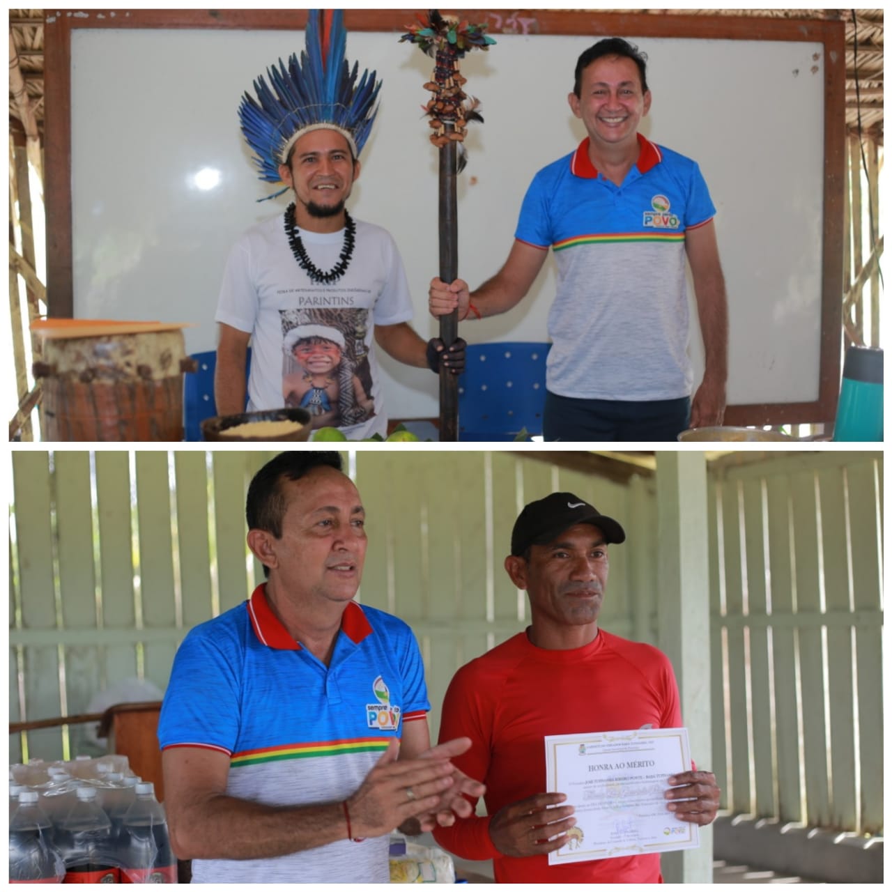 Dia do Índio: Vereador Babá Tupinambá certifica tuxauas e, na Câmara, exalta data de luta e resistência