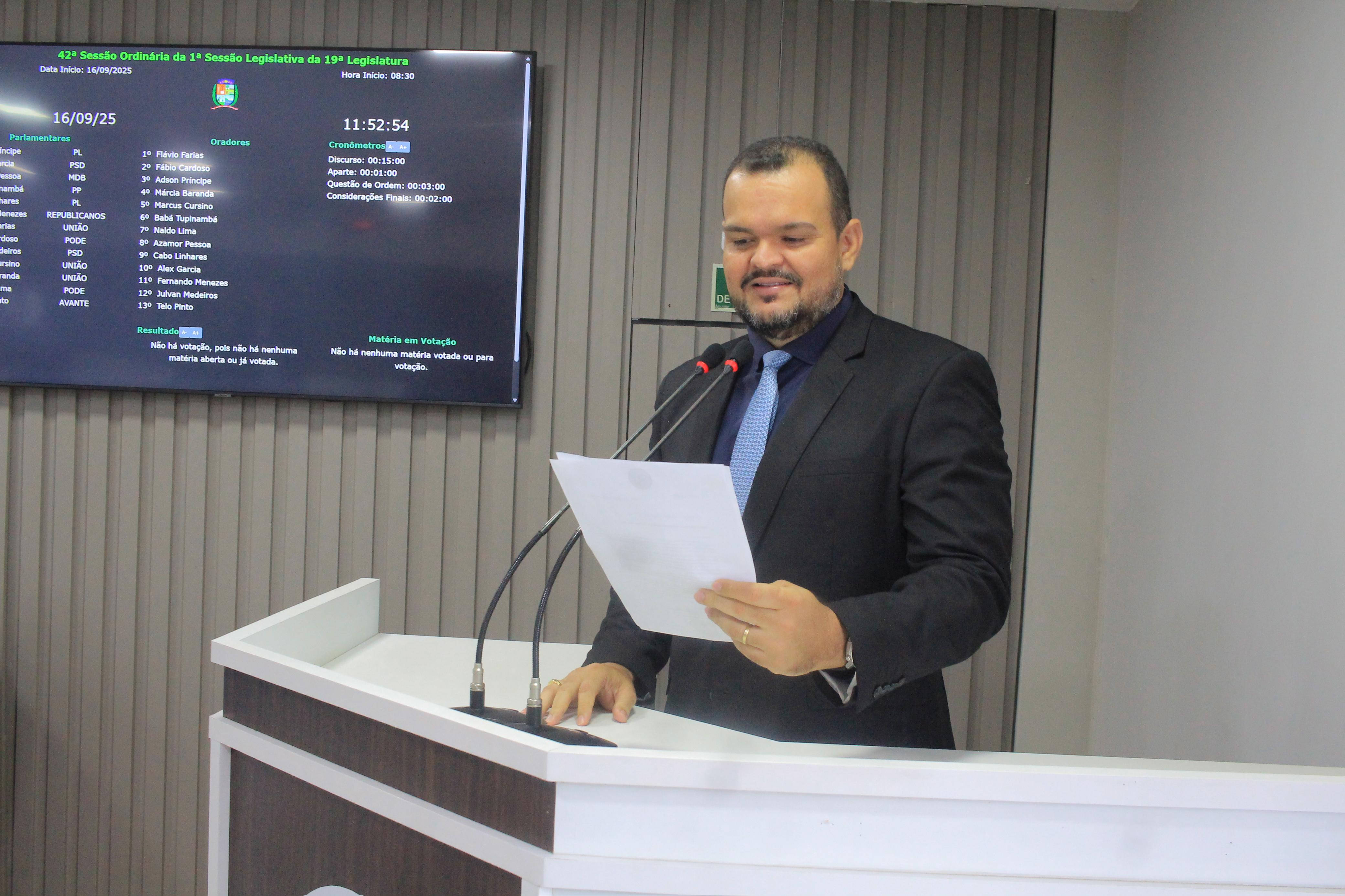 Educação: Vereador Azamor Pessoa defende a criação das Olimpíadas de Língua Portuguesa em Parintins