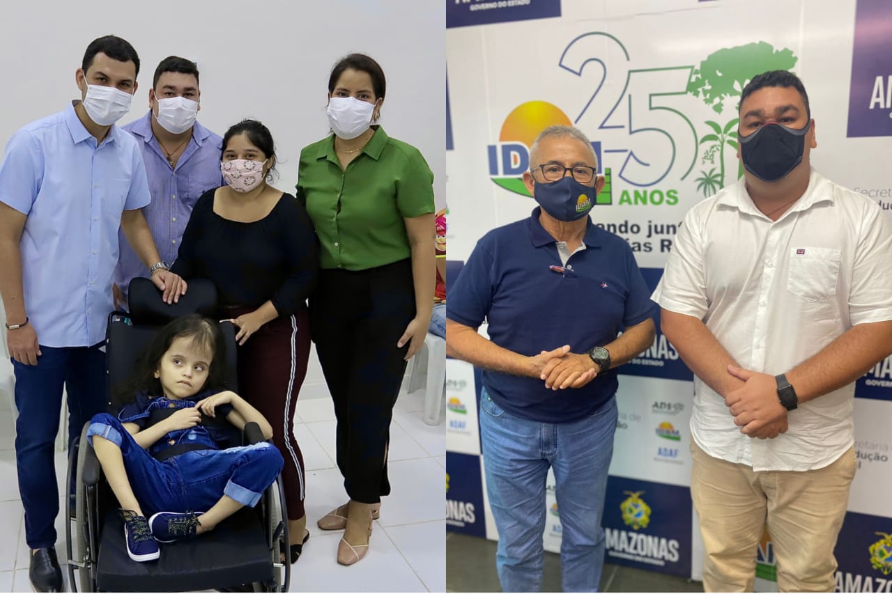 Em agenda na capital, Alex Garcia participa de lançamento da lei que beneficia PcDs e autistas, e reúne com diretor-presidente do Idam   