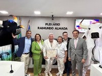 Emoção e Reconhecimento: Milton Cunha é o mais novo cidadão Parintinense por homenagem da Vereadora Márcia Baranda