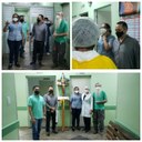 Flávio Farias faz visita ao Hospital Padre Colombo