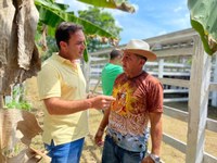 Leilocarmo: Mateus Assayag destaca devoção dos pecuaristas e força do setor primário