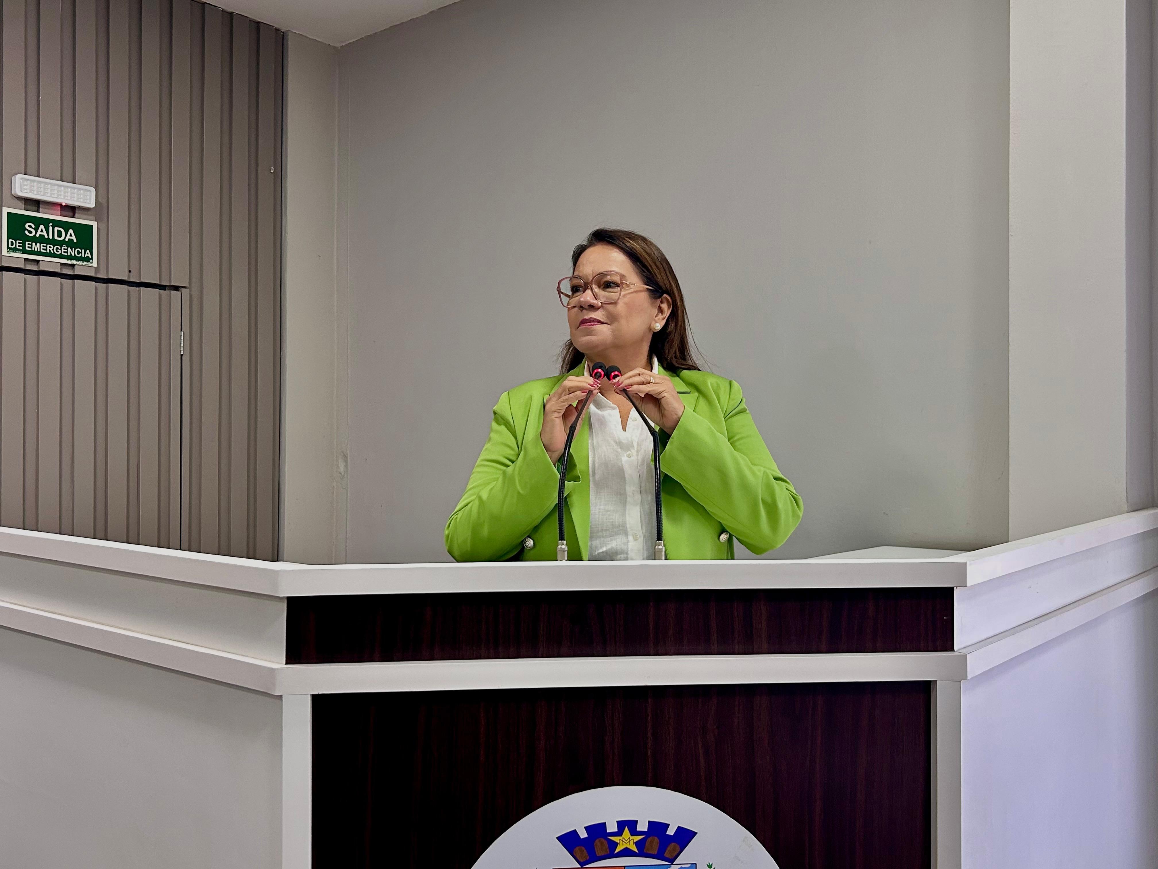Márcia Baranda apresenta projeto para implementação de cursos profissionalizantes para mulheres vítimas de violência doméstica