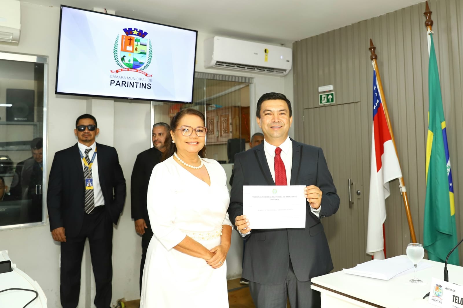 Márcia Baranda é empossada como vice-presidente da Câmara de Parintins