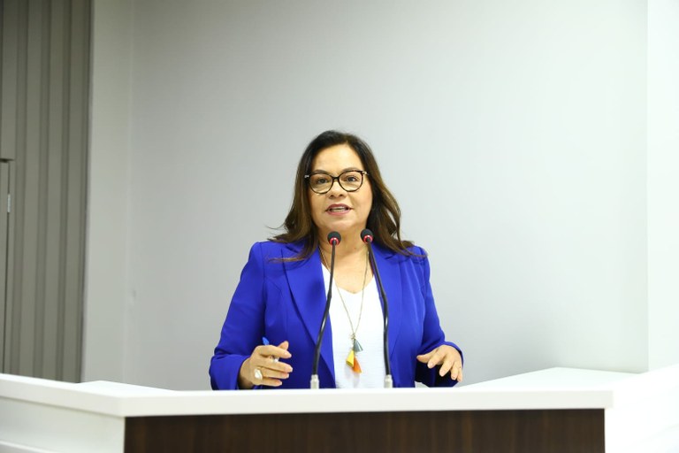 Márcia Baranda solicita instalação de brinquedos para crianças com