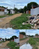 Marcus Cursino cobra melhorias urgentes na infraestrutura do Bairro Pascoal Alaggio