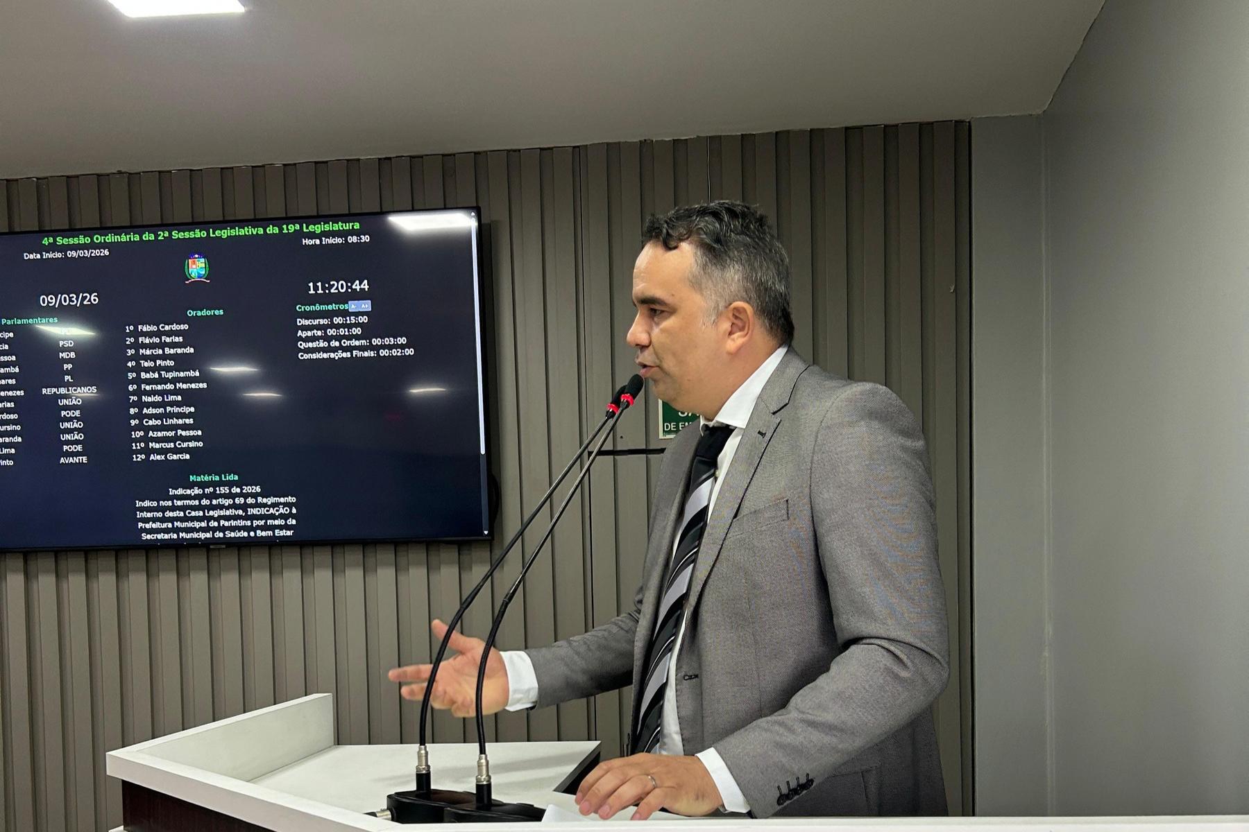 Marcus Cursino cobra nomeação de coordenador para a Coordenadoria de Bem-Estar Animal em Parintins