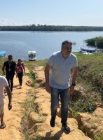 Marcus Cursino solicita concretagem de rampa de acesso na comunidade São Tomé, no Uaicurapá