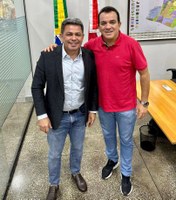 Massilon visita Vice-governador do Estado e apresenta demandas