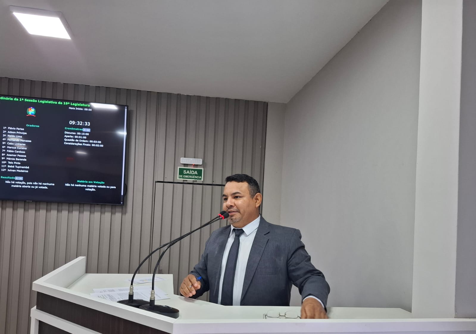 Naldo Lima apresenta Moção de Aplausos e Parabenizações à CREP Parintins pela atenção prestada aos candidatos do PSC 2025