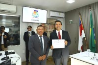 Naldo Lima comemora posse como vereador reeleito da Câmara Municipal de Parintins   