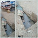 Naldo Lima solicita à SEMINF instalação de tampa e tratamento adequado de bueiro na Rampa do Mercado