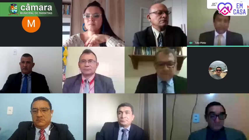 Nove proposituras foram aprovadas em 8ª Sessão Remota da Câmara de Parintins