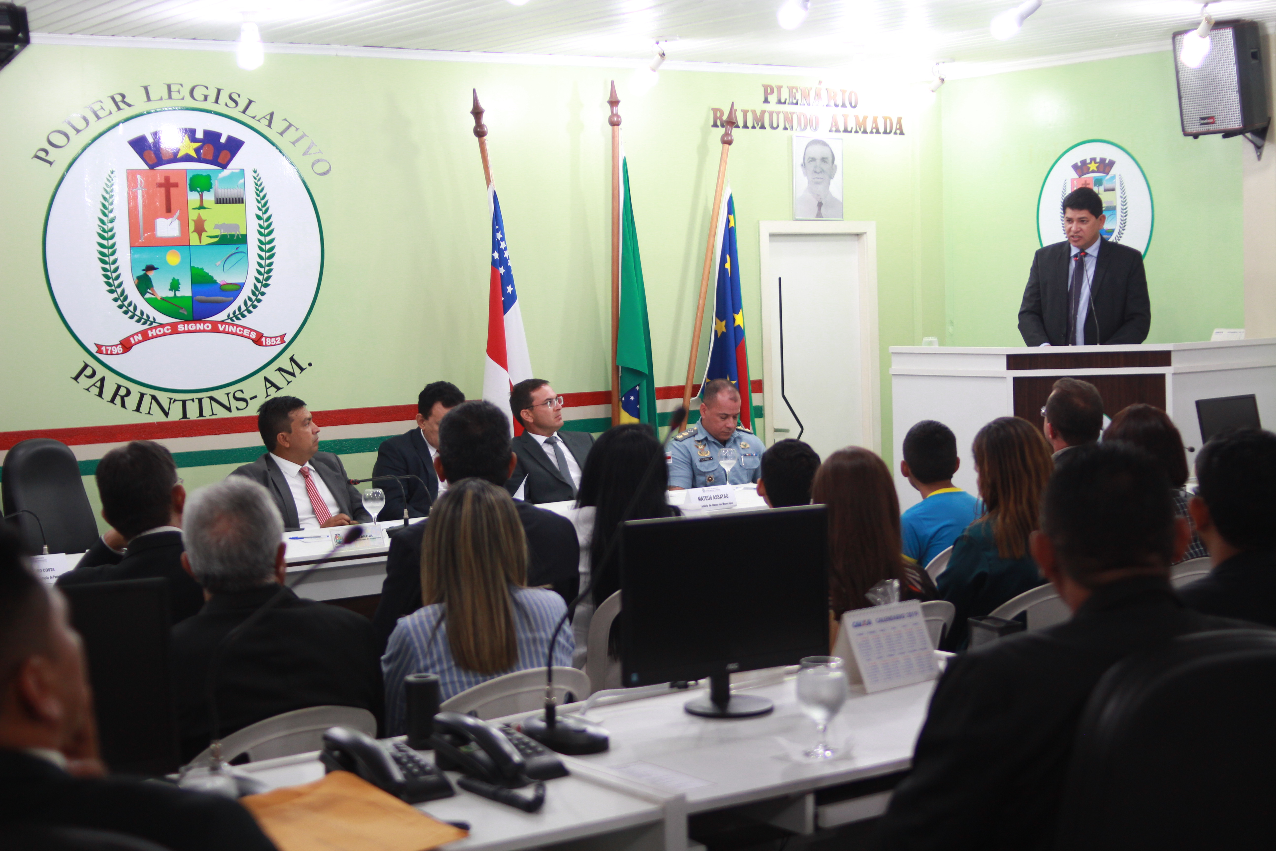 Parlamento Municipal de Parintins abre atividades legislativas de 2019 em Sessão Solene