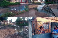 Por meio do projeto "Fala Meu Povo", equipe do vereador Babá Tupinambá visita ruas intransitáveis do loteamento Castanhal e Paulo Corrêa