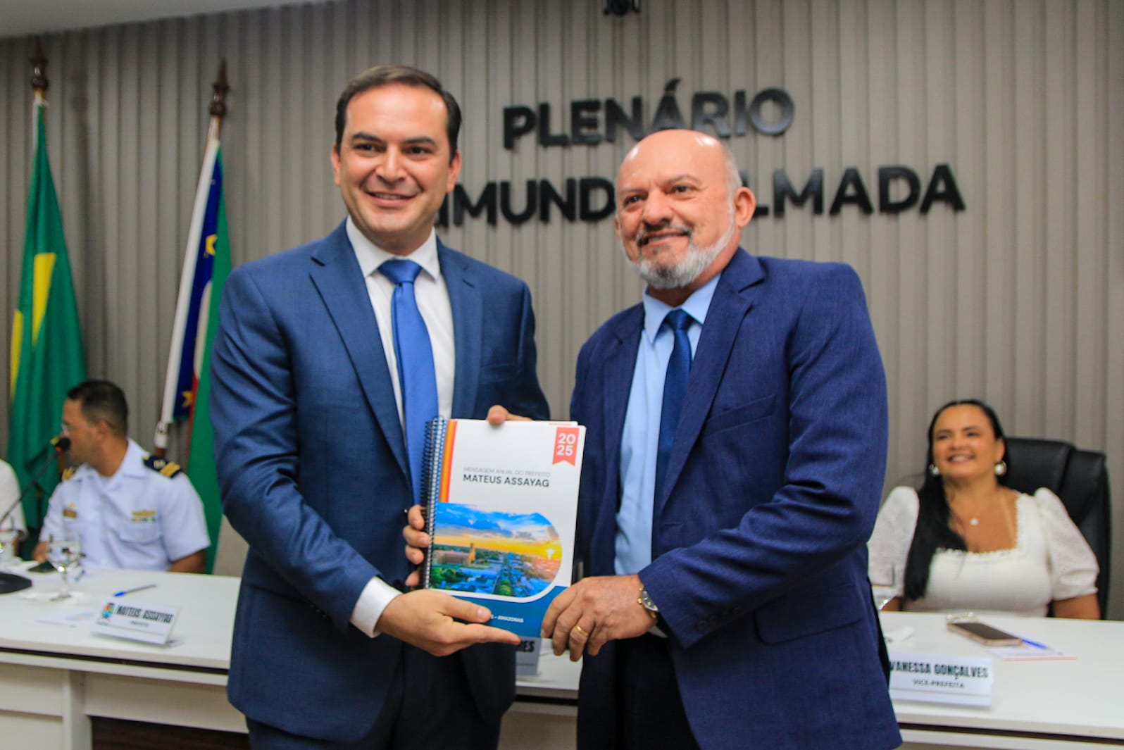 Prefeito Mateus Assayag apresenta mensagem governamental na abertura dos trabalhos legislativos