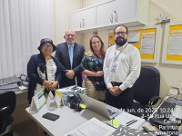 Presidente Cabo Linhares recebe visita institucional de servidoras do TCE-AM