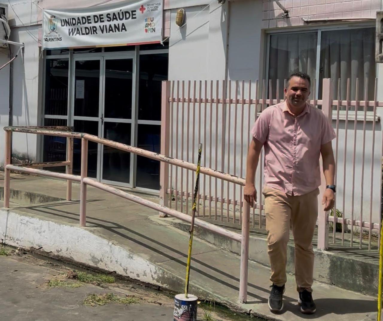 Saúde em foco: Marcus Cursino defende ampliação da UBS Waldir Viana e fortalecimento do programa Saúde na Hora
