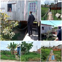 Tomado pelo mato, Babá Tupinambá pede melhorias para o conhecido "Beco do SAAE", no bairro União   