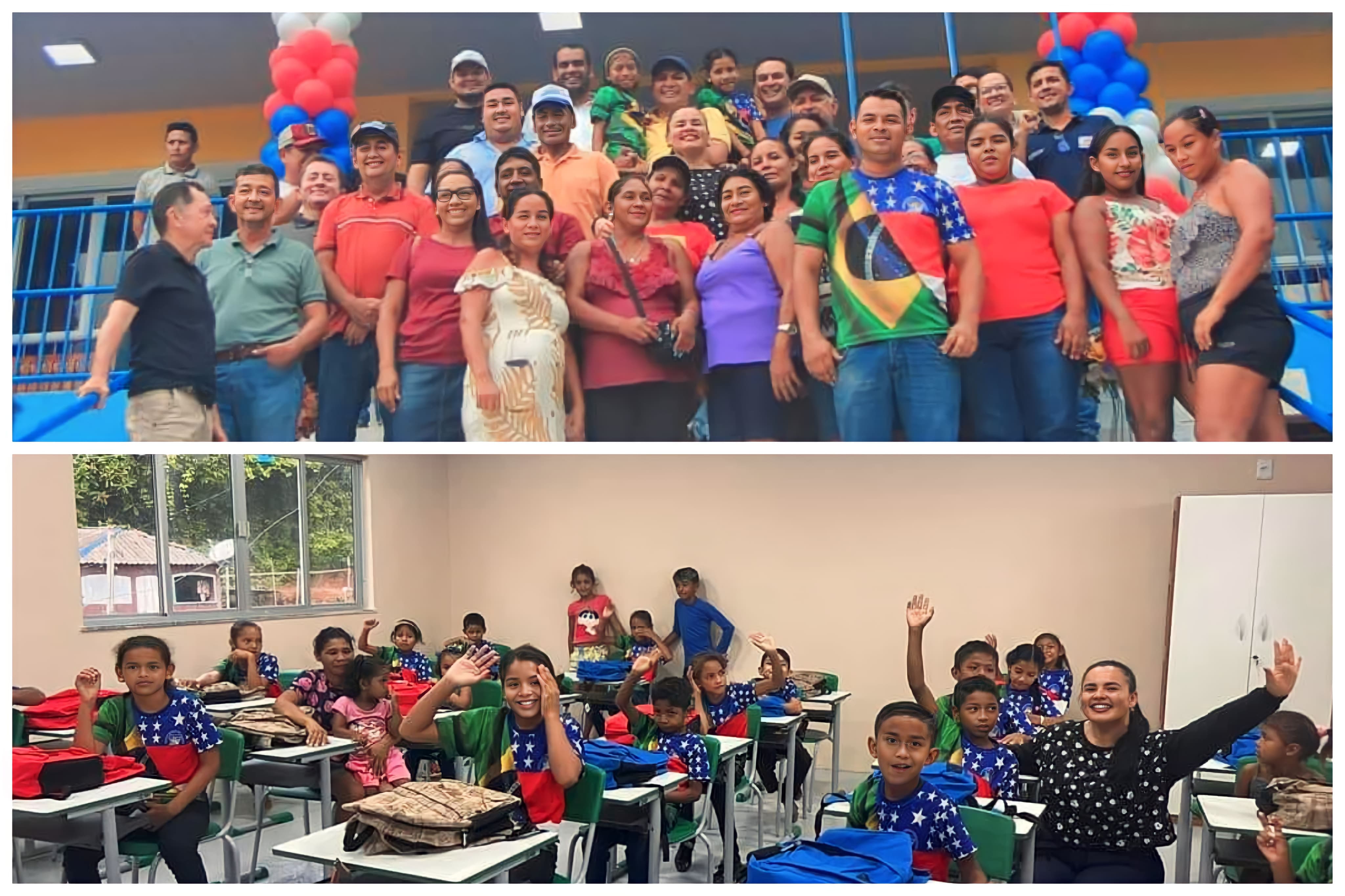 Vanessa Gonçalves prestigia inauguração da Escola Municipal São Francisco na Valéria