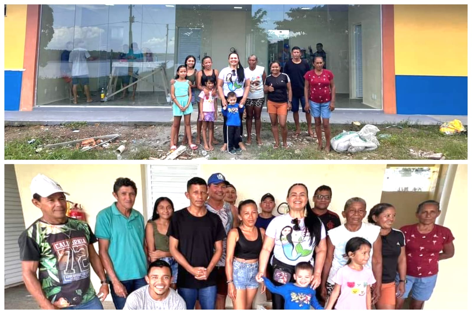 Vanessa Gonçalves vistoria a conclusão da UBS no São Tomé do Uaicurapá   