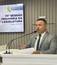 Vereado Naldo Lima solicita manutenção da iluminação da Rua Sete de Setembro 