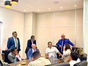 Vereador Adson Príncipe e demais vereadores alinham planejamento com o prefeito Mateus Assayag para atender demandas e metas futuras