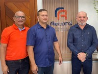 Vereador Adson Príncipe faz importante visita ao escritório de contabilidade Record Processamento e Contabilidade   