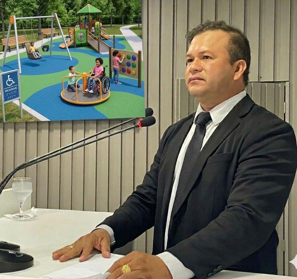 Vereador Adson Príncipe solicita construção de parque infantil adaptado para crianças com autismo em Parintins