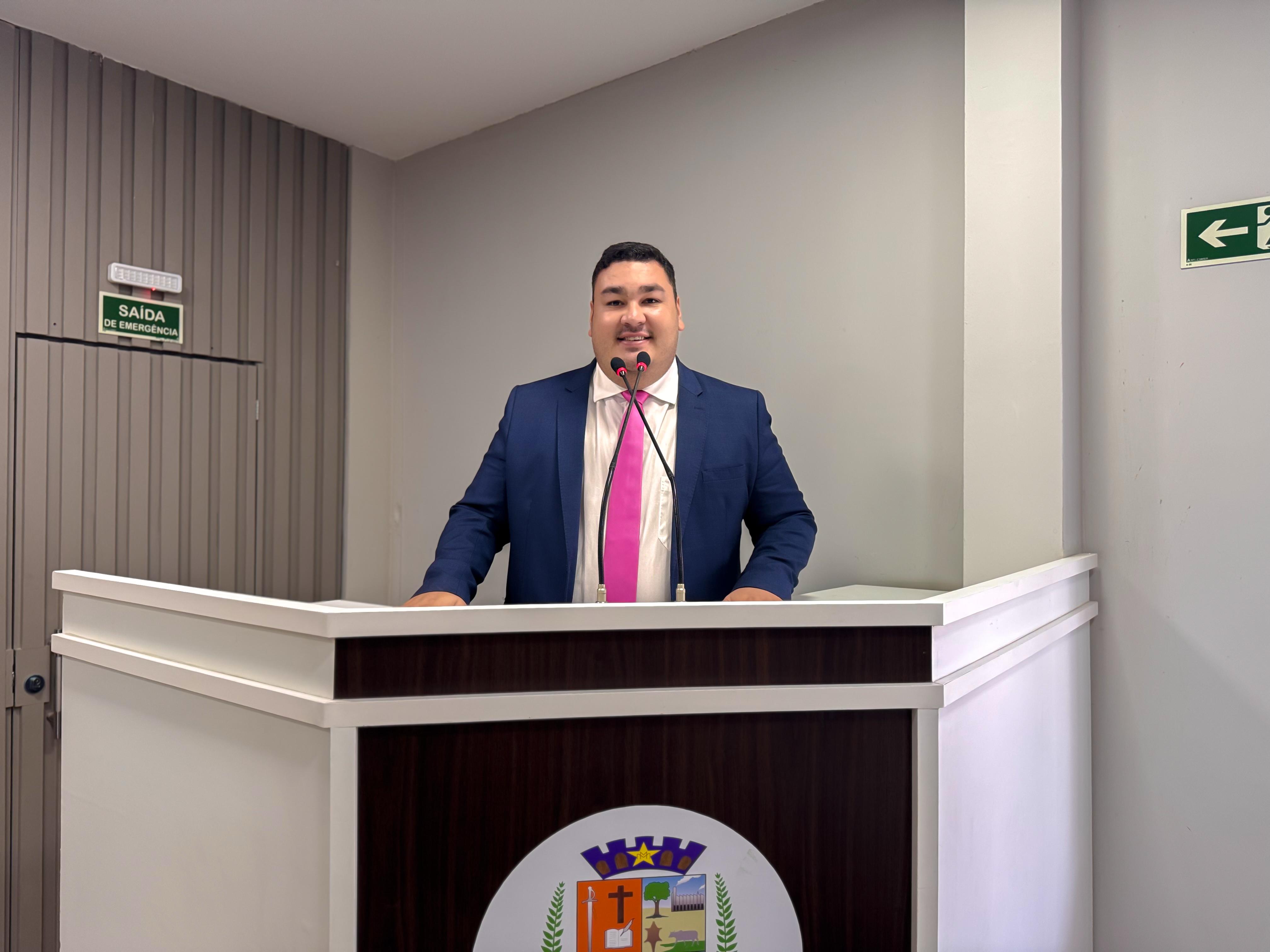 Vereador Alex Garcia propõe celeridade na conclusão da Escola Municipal Enéas Gonçalves na Comunidade Sagrado Coração de Jesus do Buiuçu