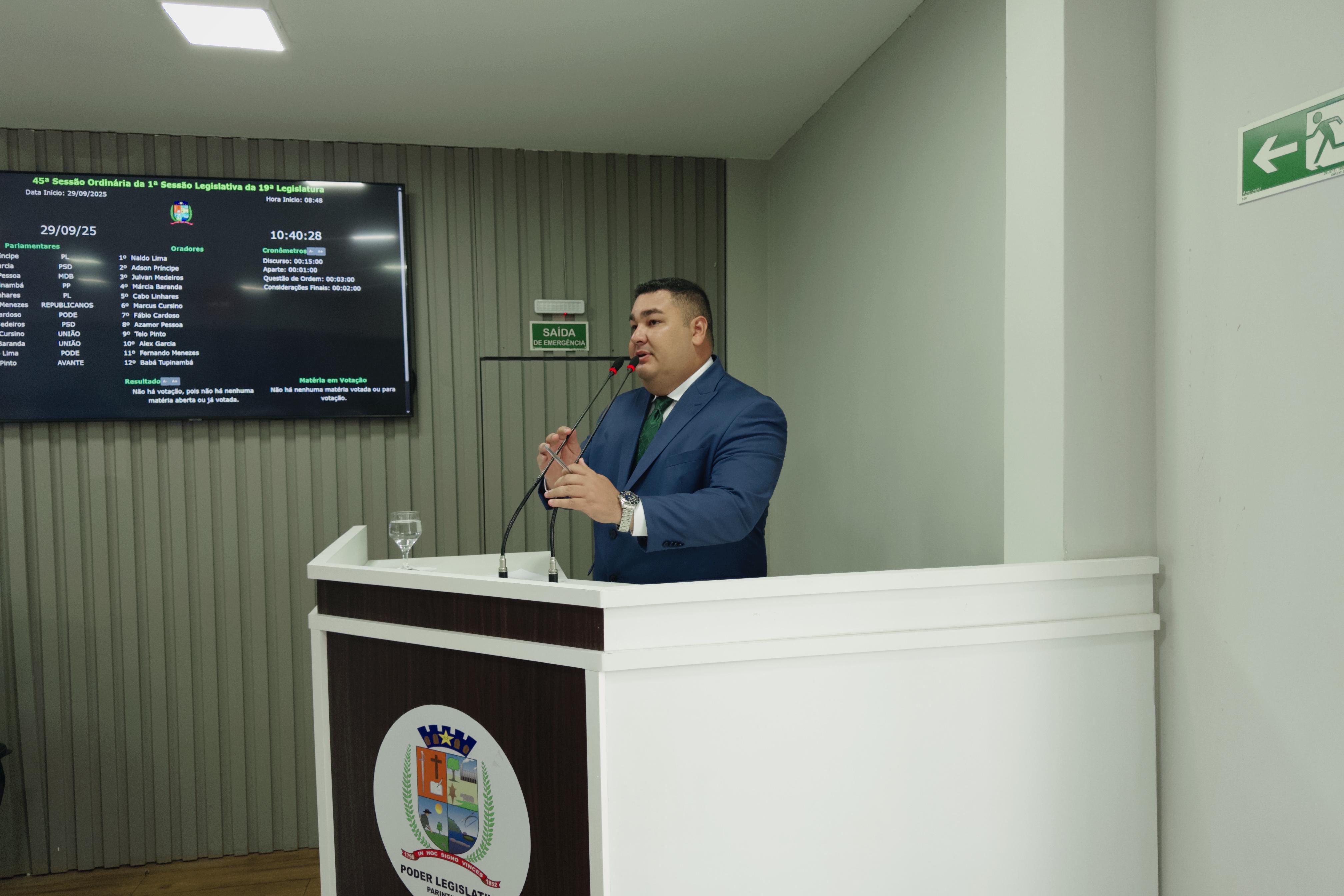 Vereador Alex Garcia propõe criação de Centro de Especialidades para Diabéticos em Parintins