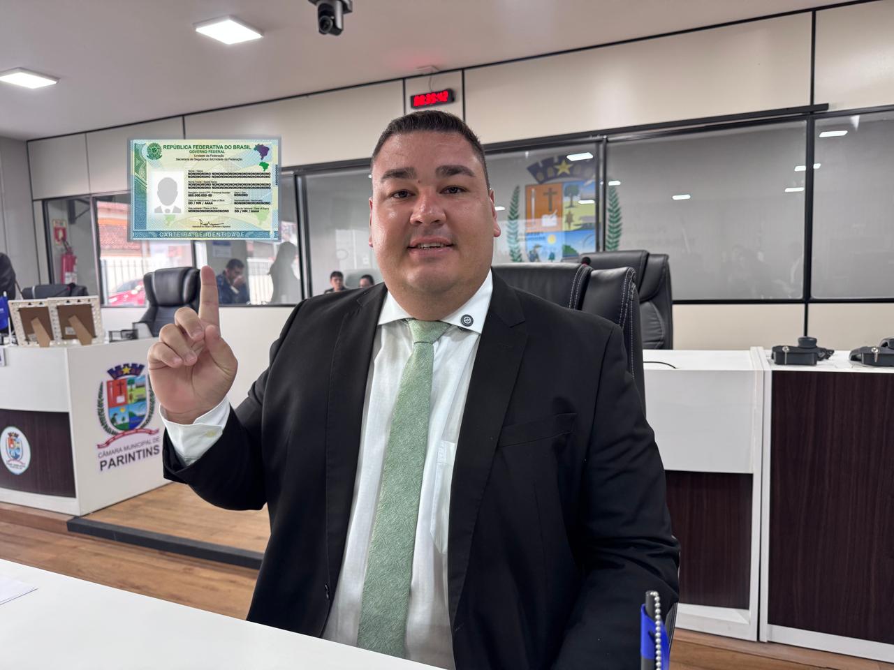 Vereador Alex Garcia solicita implantação de unidade itinerante para emissão de carteiras de identidade no interior