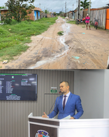 Vereador Azamor Pessoa apresenta indicações para melhorias nas ruas dos bairros Lady Laura e Pascoal Alaggio II