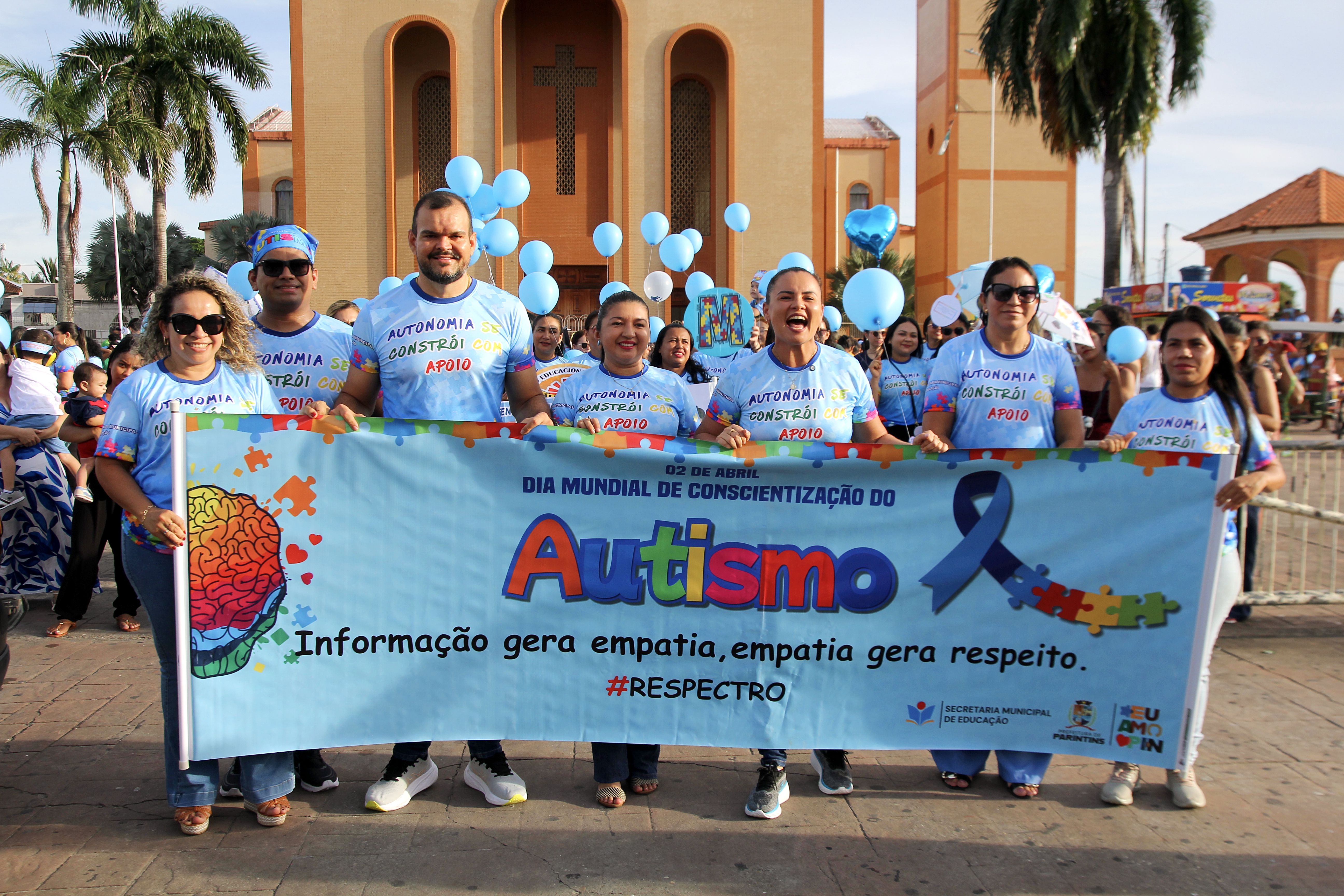 VEREADOR AZAMOR PESSOA PARTICIPA DA CAMINHADA DA INCLUSÃO E REFORÇA LUTA POR UMA EDUCAÇÃO MAIS INCLUSIVA EM PARINTINS