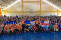 Vereador Azamor Pessoa reforçou compromisso com a educação ao participar do Projeto Soletrando 2025 na Comunidade Santo Antônio do Rio Tracajá 
