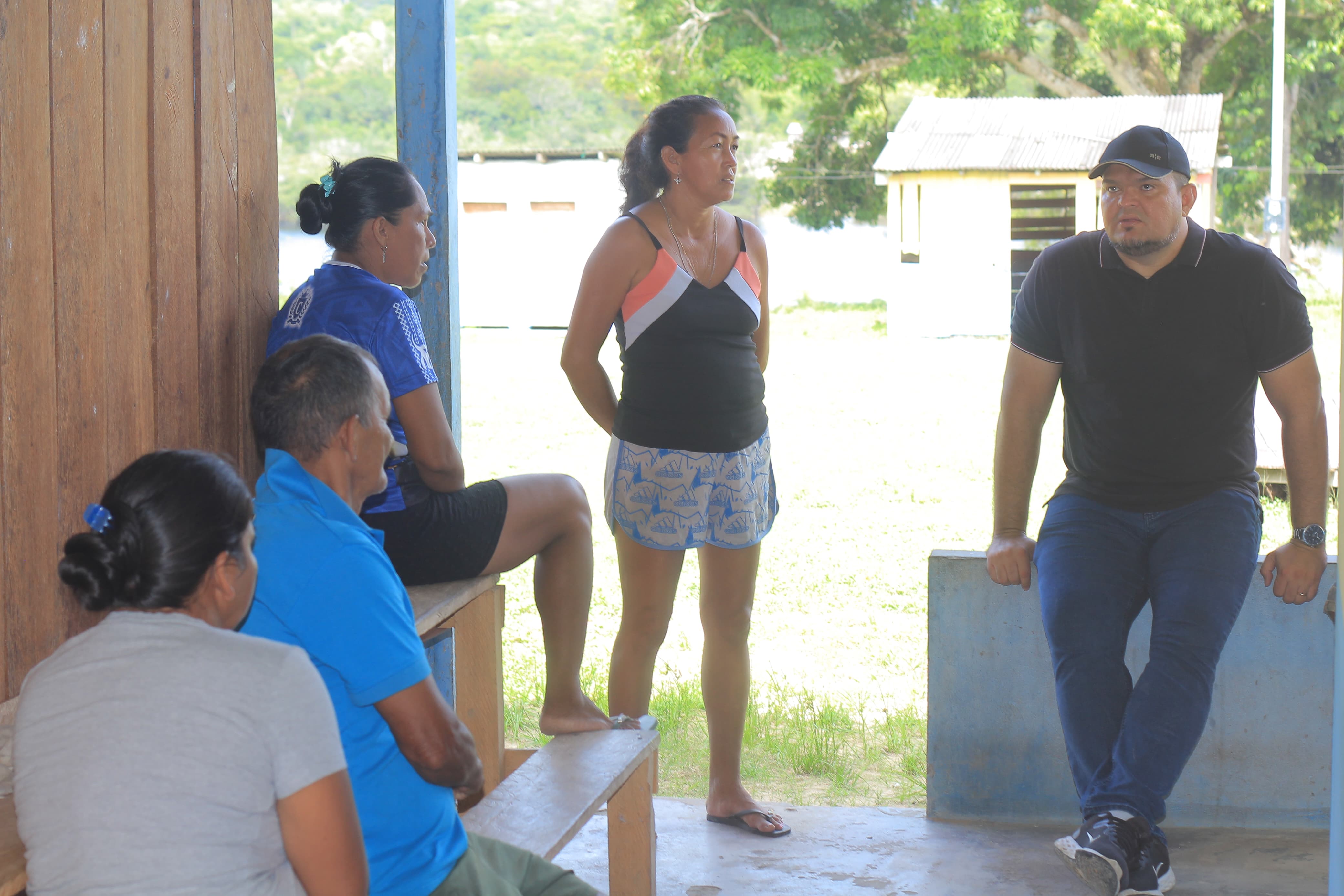 Vereador Azamor Pessoa visita a comunidade rural Sagrado Coração de Jesus em ação de fortalecimento do diálogo comunitário