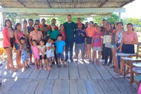Vereador Azamor Pessoa Visita Comunidade São Francisco das Chagas e Reforça Compromisso com a Educação