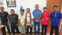 Vereador Babá Tupinambá cumpre agenda parlamentar na Capital, e reúne-se com Presidente da FEI e Lideranças Indígenas