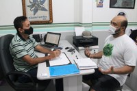 Vereador Babá Tupinambá dialoga com Marcos Moura e reforça compromisso com a cultura