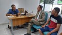 Vereador Babá Tupinambá participa de reunião com diretor da Amazonas Energia para tratar de assuntos relacionados à falta de energia na Terra Preta do Mamuru