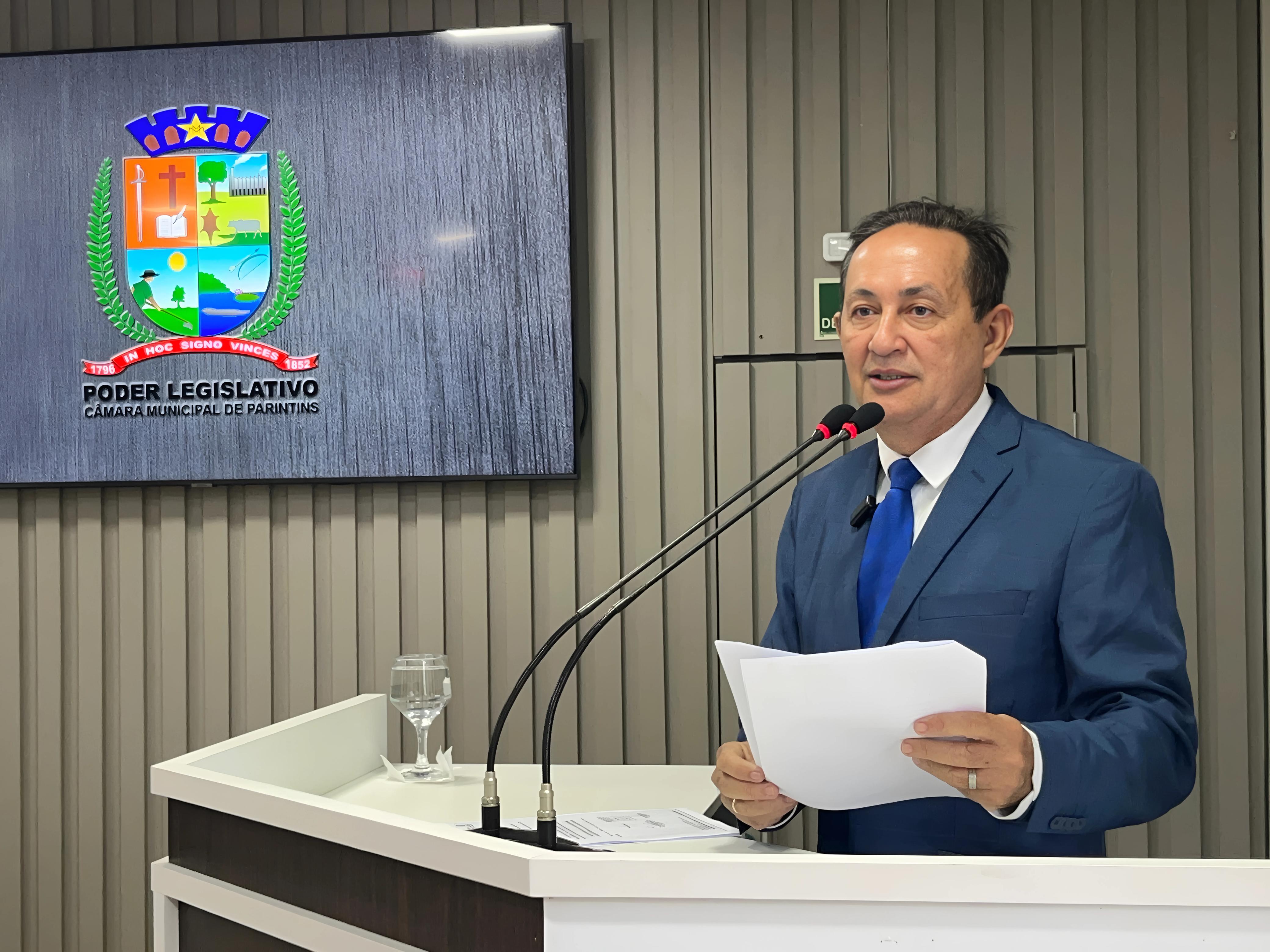 Vereador Babá Tupinambá solicita pavimentação da Rua Projetada A no Loteamento do Teixeirão